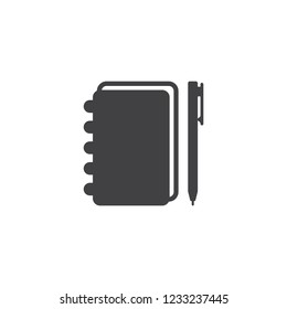 Pen icon symbol vector