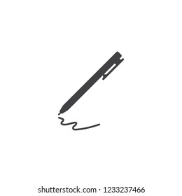 Pen icon symbol vector