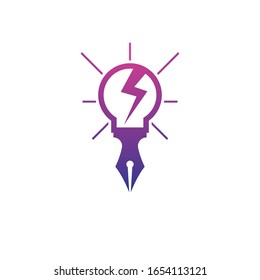 Pen Symbol Vektorillustration Illustration