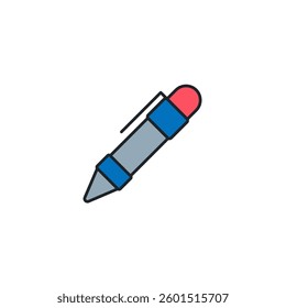 Pen icon symbol vector illustration isolated on white background