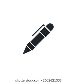 Pen icon symbol vector illustration isolated on white background