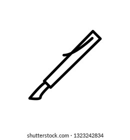 pen icon template trendy