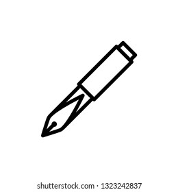 pen icon template trendy