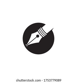 Pen icon template Vector illustration design