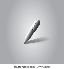 Pen icon . Vector background eps10