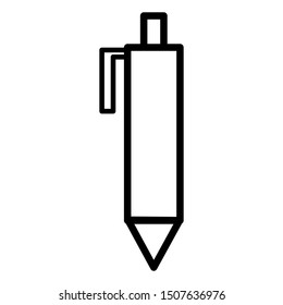 Pen icon vector design template