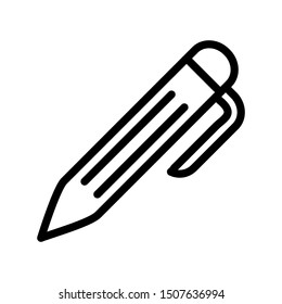 Pen icon vector design template