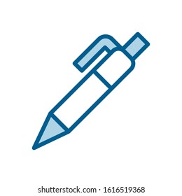 Pen icon vector design template