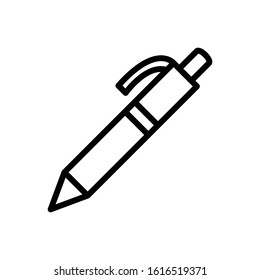 Pen icon vector design template
