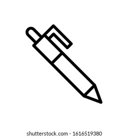 Pen icon vector design template