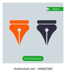 Pen Icon Vector Design for website 