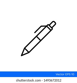 Pen Icon Vector Education Writing 