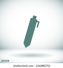 Pen icon. Vector Eps 10