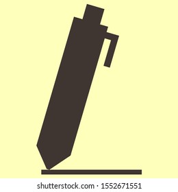 Pen icon. Vector Eps 10 . Lorem Ipsum Flat Design