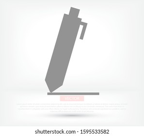 Pen icon. Vector Eps 10 . Lorem Ipsum Flat Design