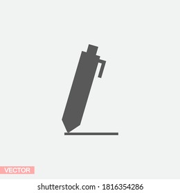 Pen icon. Vector Eps 10 . Lorem Ipsum Flat Design 