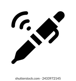 pen icon. vector glyph icon for your website, mobile, presentation, and logo design.