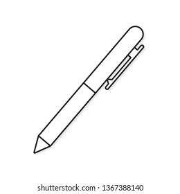 pen icon- vector illustration