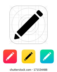 Pen icon. Vector illustration.