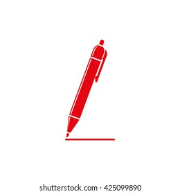 Pen icon vector illustration