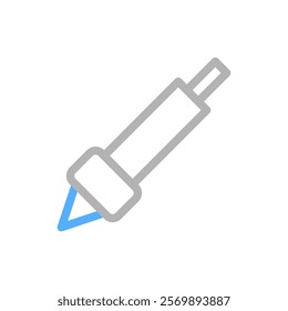 Pen icon vector illustration. Concept of writing, drawing, and creativity.