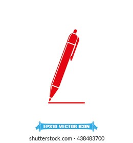 Pen icon vector illustration eps10