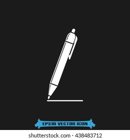 Pen icon vector illustration eps10