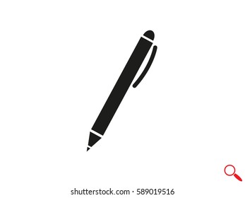 pen,  icon, vector illustration eps10