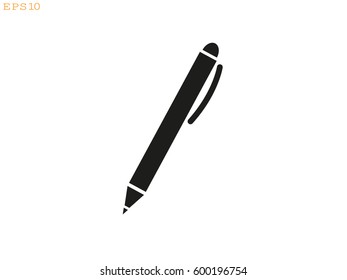 pen,  icon, vector illustration eps10
