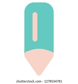 Pen icon, vector illustration. Filled design style, Vector EPS 10, flat icon