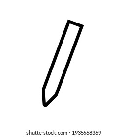 Pen icon, vector illustration. Flat design style. vector pen icon illustration isolated on white background, pen icon Eps10. pen icons graphic design vector symbols.