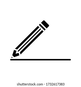 Pen Icon Vector Illustration Isolated On white background eps 7