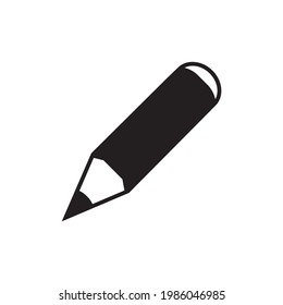 Pen-Symbol, Vektorgrafik einzeln auf weißem Hintergrund