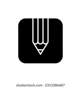 Pen Icon Vector Illustration Isolated On white background