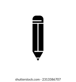 Pen-Symbol, Vektorgrafik einzeln auf weißem Hintergrund
