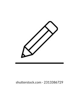 Pen Icon Vector Illustration Isolated On white background