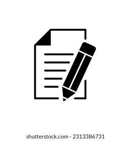 Pen Icon Vector Illustration Isolated On white background