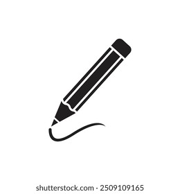 Pen Icon Vector Illustration Isolated On white background