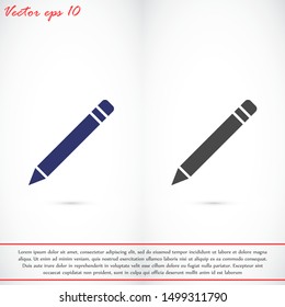Pen icon, vector illustration. Pen Vector icon. Logo. Pictogram Pen . Fountain Pen icon Vector. 