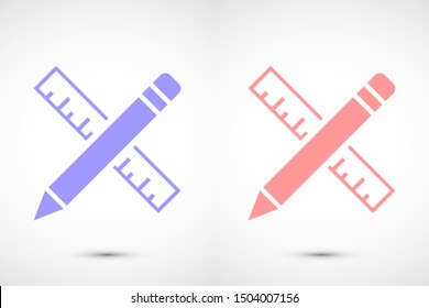 Pen icon, vector illustration. Pen Vector icon. Logo. Pictogram Pen . Fountain Pen icon Vector.