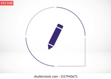 Pen icon, vector illustration. Pen Vector icon. Logo. Pictogram Pen . Fountain Pen icon Vector.