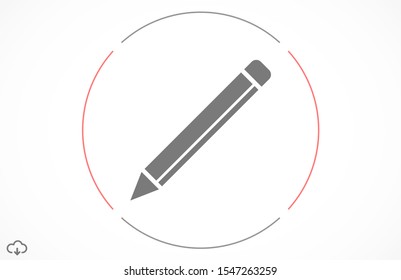 Pen icon, vector illustration. Pen Vector icon. Logo. Pictogram Pen . Fountain Pen icon Vector.