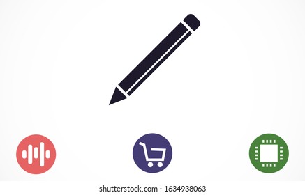 Pen icon, vector illustration. Pen Vector icon. Logo. Pictogram Pen . Fountain Pen icon Vector.
