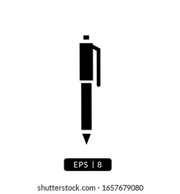 pen icon vector illustration logo template for many purpose. Isolated on white background.
