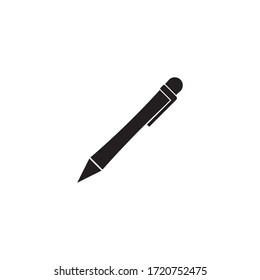 Pen icon vector illustration logo template for many purpose. Isolated on white background.