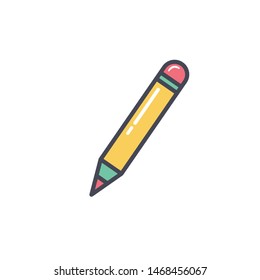 pen Icon Vector Logo Template 