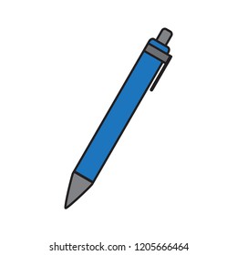 pen icon vector on white background