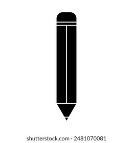 Stiftsymbol Vektorgrafik auf weißem Hintergrund