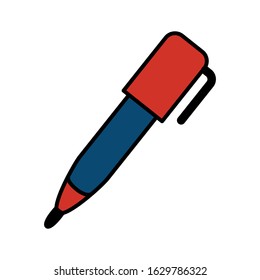 Pen icon vector sign and symbol on trendy design