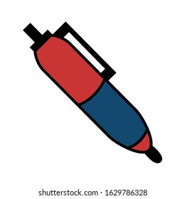 Pen icon vector sign and symbol on trendy design